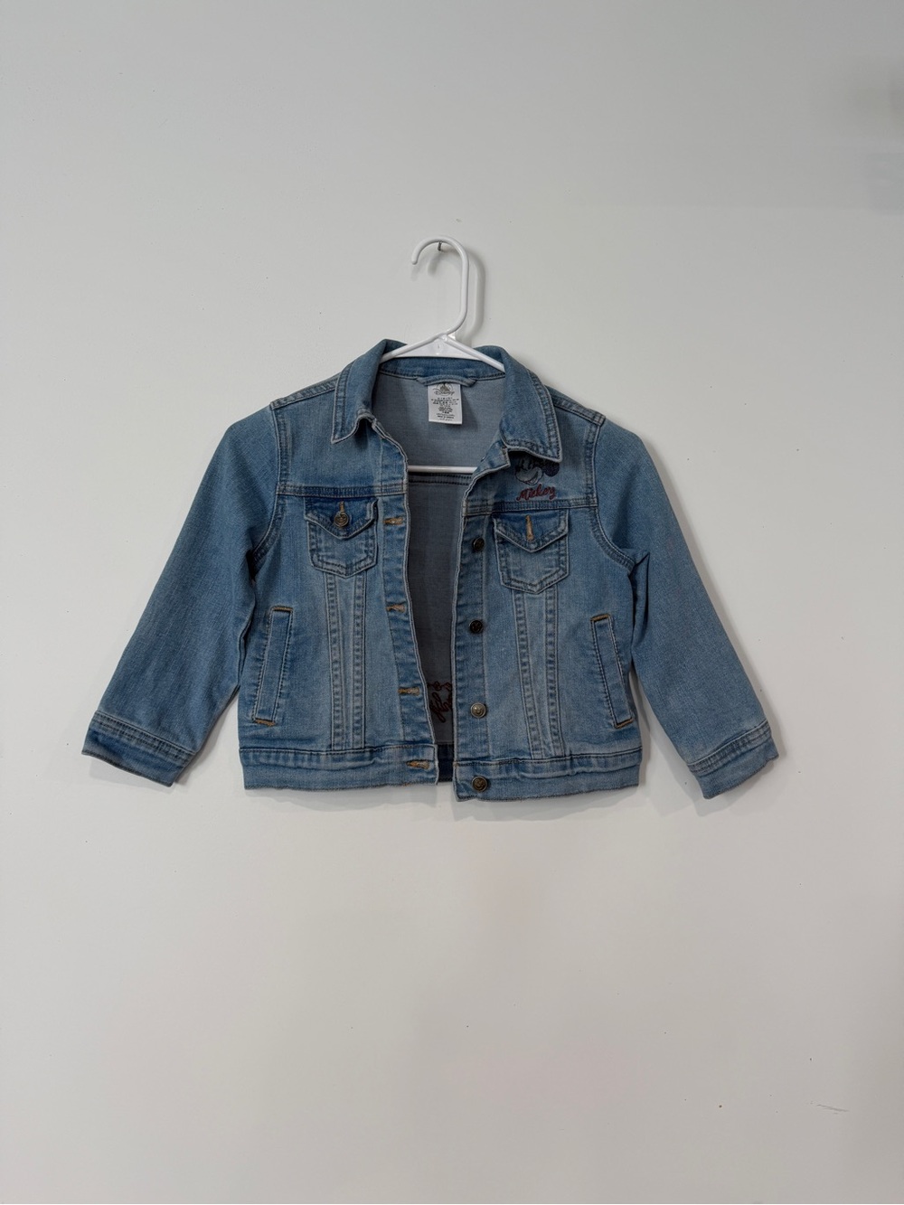 Disney Light Blue Denim Jean Jacket for Kids